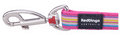 Red Dingo Hot Pink striped Dog lead Spots