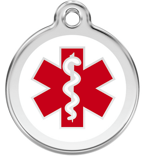 Red Dingo Medical ID Tag