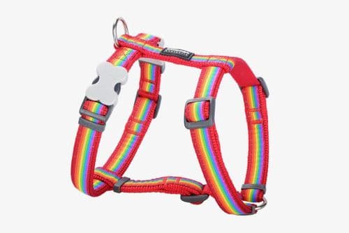 Red Dingo Rainbow Dog harness