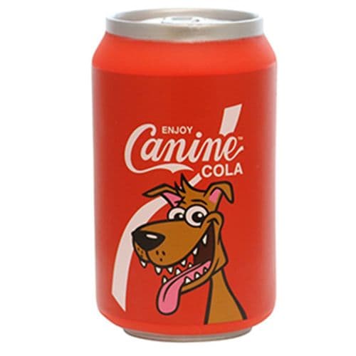 Silly Squeaker Soda Can Canine Cola