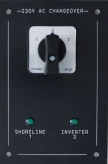 2 WAY AC CHANGEOVER PANEL