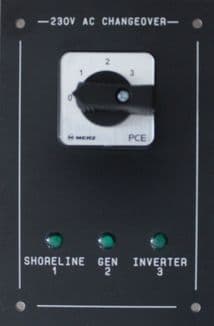 3 WAY AC CHANGEOVER PANEL