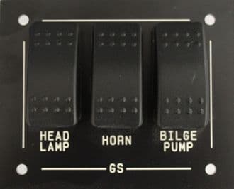 3WAY WATERPROOF SWITCH PANEL