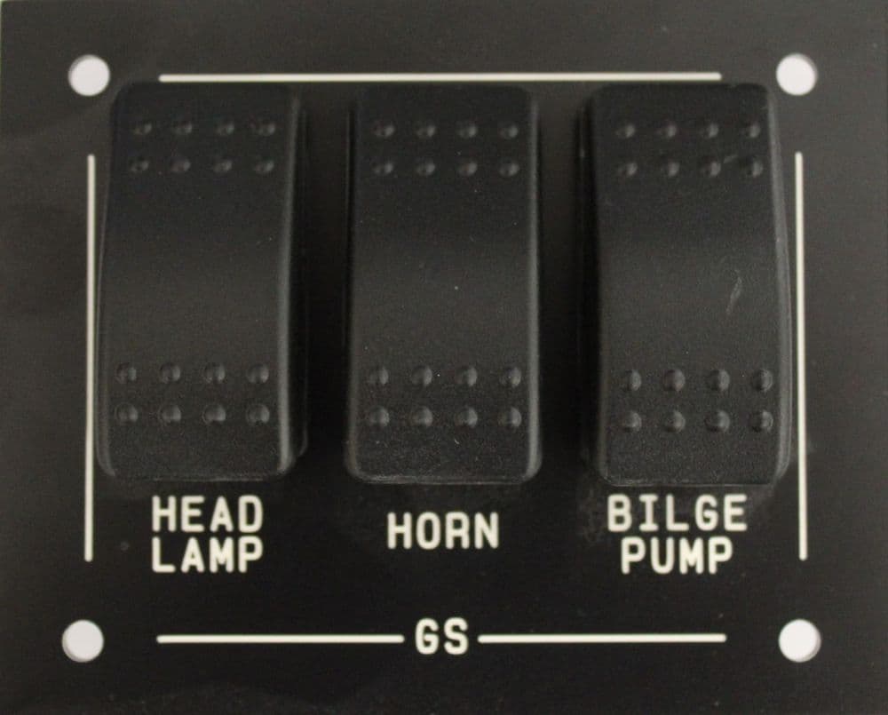 3 Way Panel 3WAY WATERPROOF SWITCH PANEL