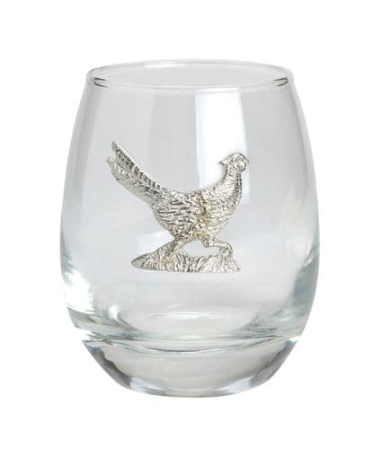 Bisley Wine Tumbler with Pewter Detail