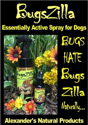 BugsZilla: Chemical Free Flea & Tick Repellent Spray