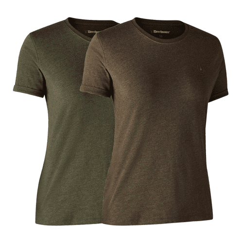 Deerhunter Ladies Basic 2-pack T-shirt