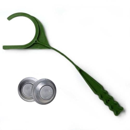 Dog Friendly Rubber Clay Discs – Starter Pack (2 Discs) – For EZ-Throw™ & Caldwell Target Throwers