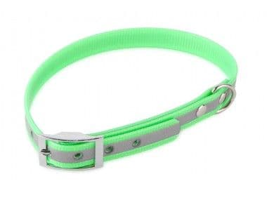 Firedog Biothane basic reflect collar : 25mm wide