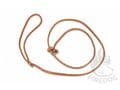 Firedog Leather Moxon Slip Lead – Handmade 6mm Leather Lead with Adjustable Stop.