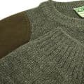 Hoggs of Fife Marled Green Melrose Hunting Pullover at Gundog Gear
