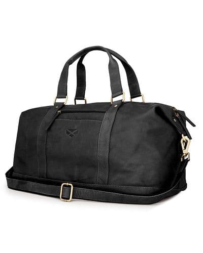 Hoggs of Fife Monarch Leather Carryon Holdall