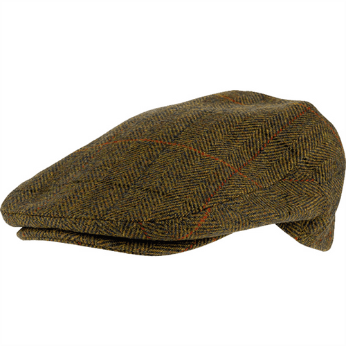 Junior Wool Blend Flat Cap