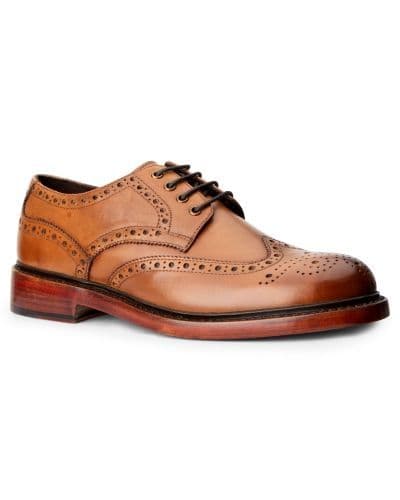 Muirfield Brogue Shoe (Rubber Sole)