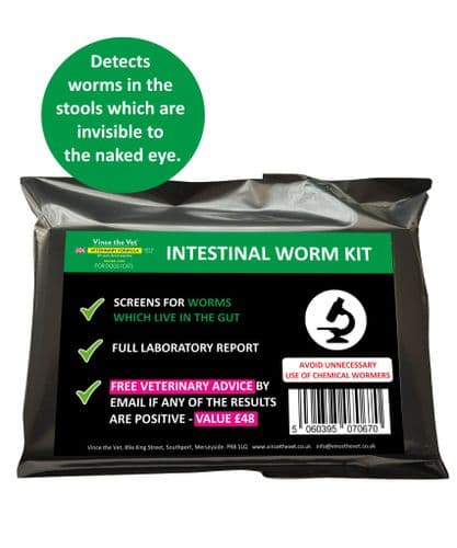 Vince the Vet: Intestinal Worm Screening Kit