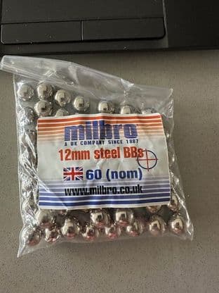 12 mm Steel BB's