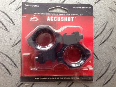 Accushot 30mm Medium for 9.5mm to 11.5mm rail e