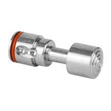 AR 15 Push Button Safety Catch Silver