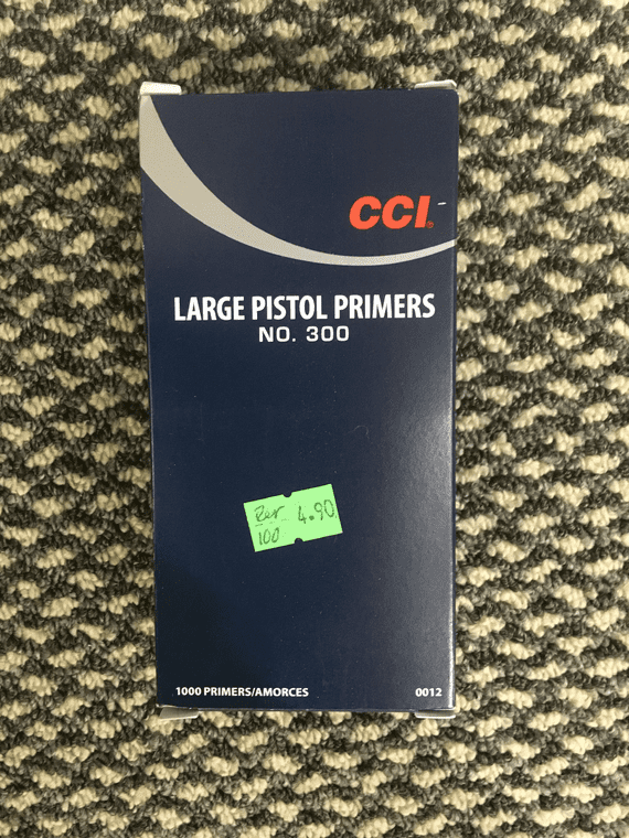 CCI Large Pistol Primers Per 100