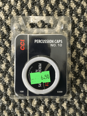 CCI No 10 Percussion Caps