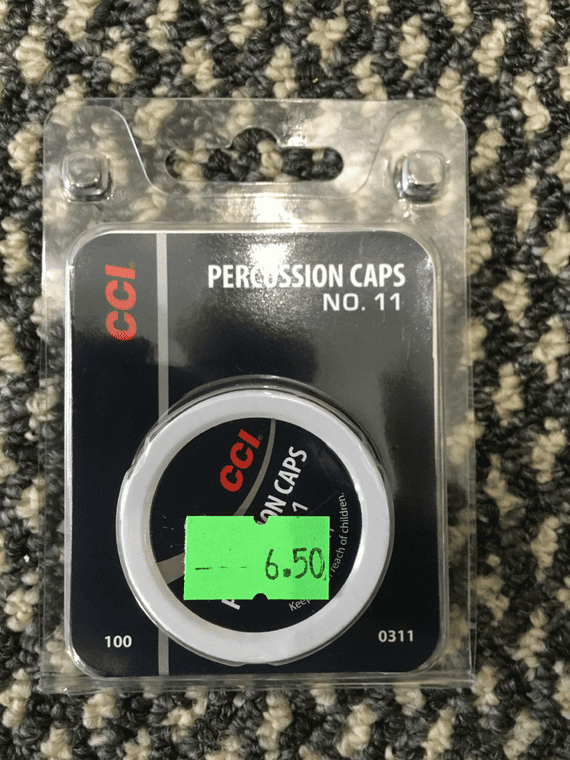 CCI No 11 Percussion Caps