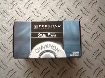 Fedral Small Pistol Primers per 1000