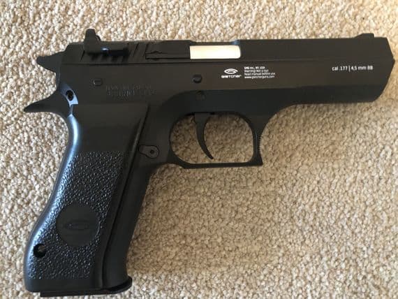 Gletcher Jericho  941 .177 pistol