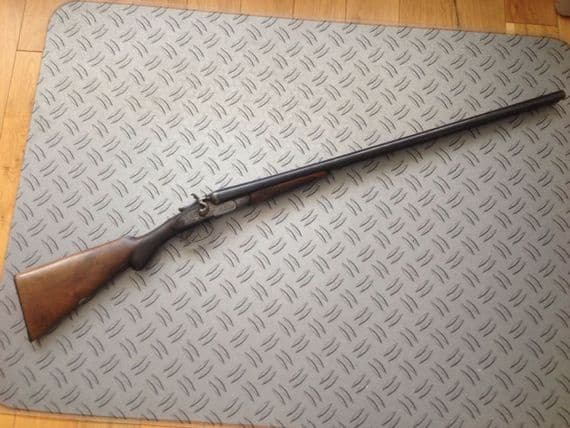 J Buckland and sons side by side 12g hammer gun