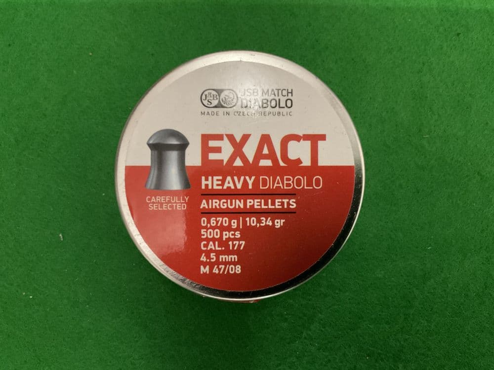 JSB Exact Jumbo Heavy Airgun Pellets 22