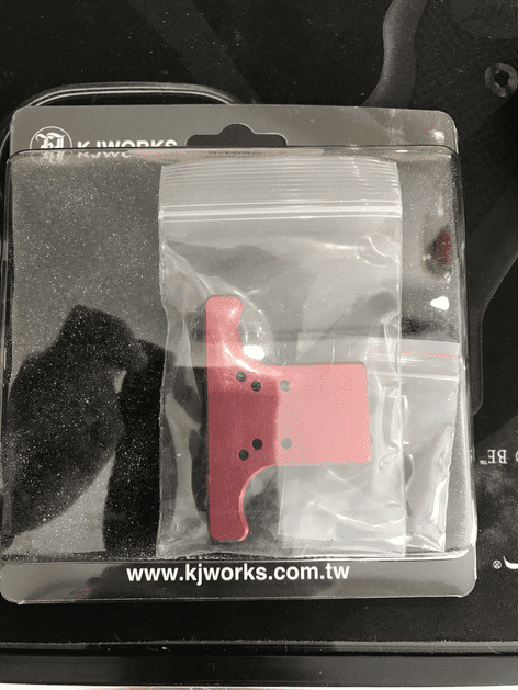 KJ Works CZ SPO1 Shadow Red Sight Mount & Cocking Aid