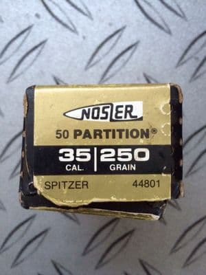 Nosler .35 cal 250gr Partition Bullet Heads