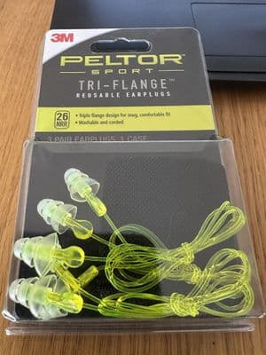 Peltor Sport Tri-Flange Reusable Earplugs