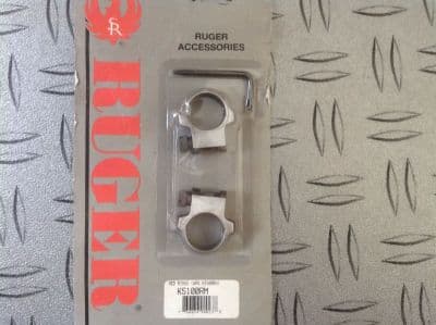 Ruger KS100RM medium scope ring mounts e