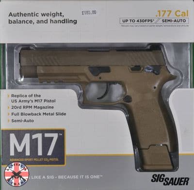 Sig Sauer M17 .177 Co2 new