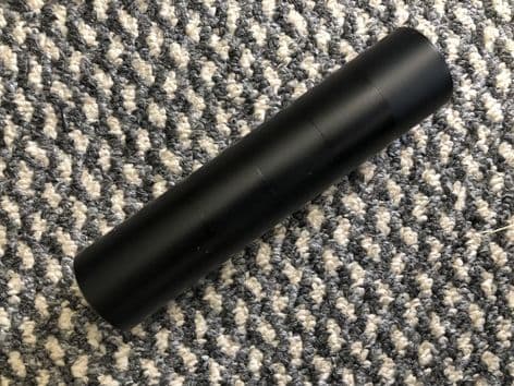 Swift Stumpy Flat Back Sound Moderator, 1/2