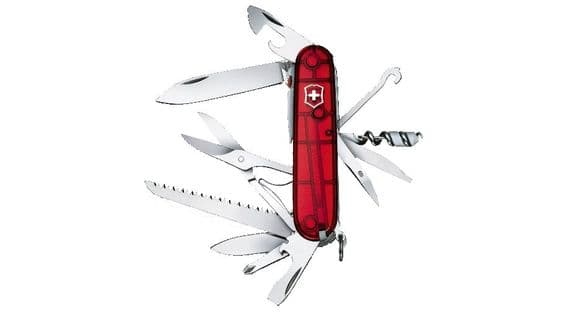 Victorinox Huntsman Red Tranparent