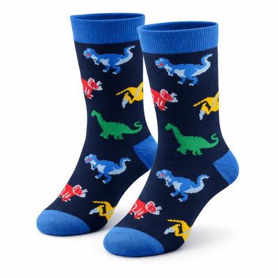 Children’s Dinosaurs Socks Navy