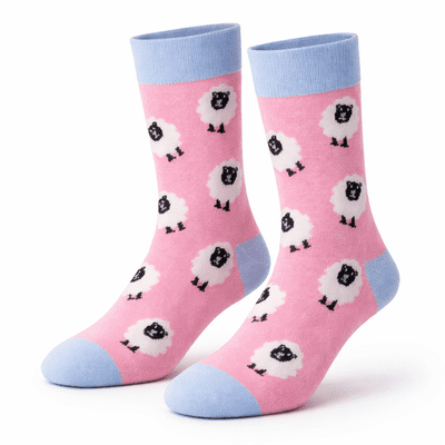 Children’s Sheep Socks Pink