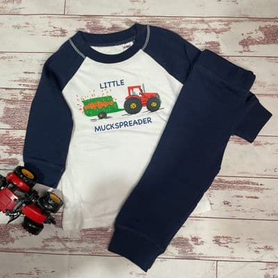 Children’s tractor  ‘ Little Muckspreader’ pyjamas