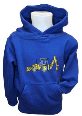 Digger Royal blue Hoodie kids