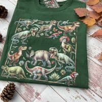 Dinosaur T-shirt green