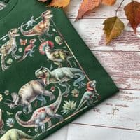 Dinosaur T-shirt green