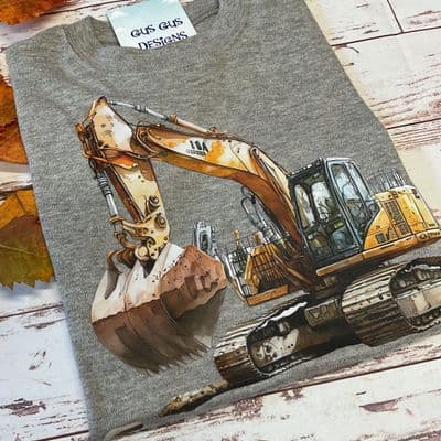 Kid digger T-shirt grey