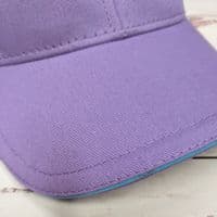 Lilac  horse cap
