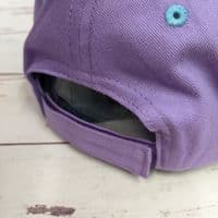 Lilac  horse cap