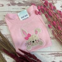 Pink T-shirt with Betty the bunny