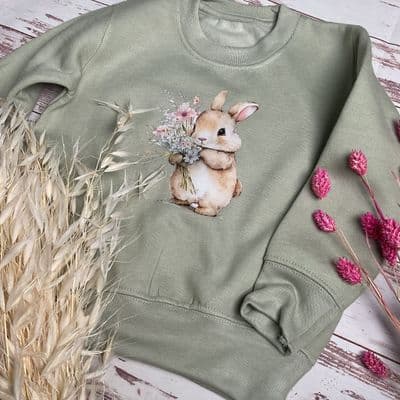 Rabbit sweatshirt mint