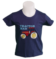 Tractor Mad kids t-shirt with Red tractor