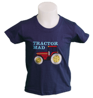 Tractor Mad kids t-shirt with Red tractor