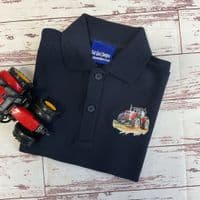 Tractor polo navy Red tractor